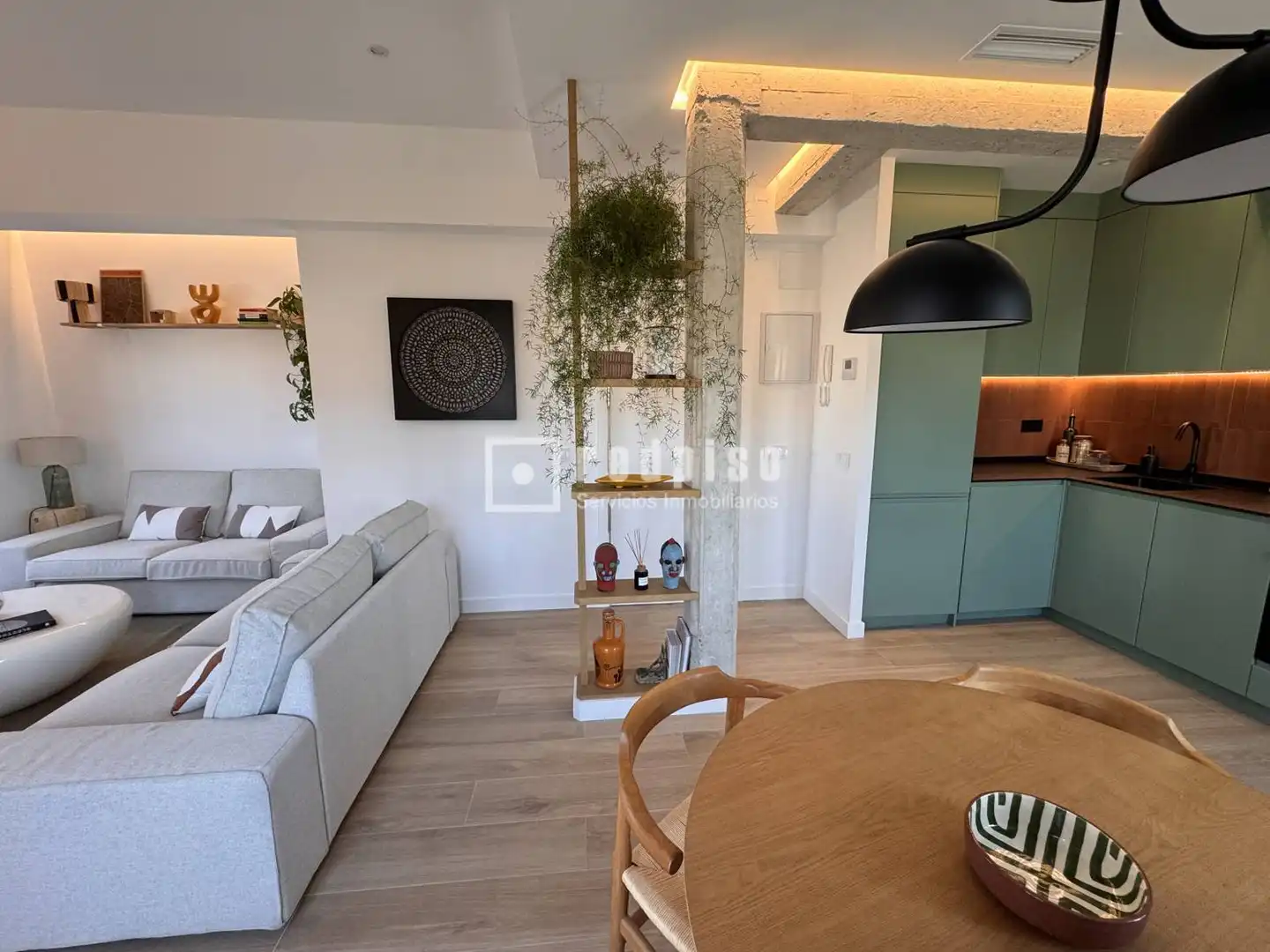 Living room of Attic for sale in Madrid  with Air Conditioner, Heating and Terrace
