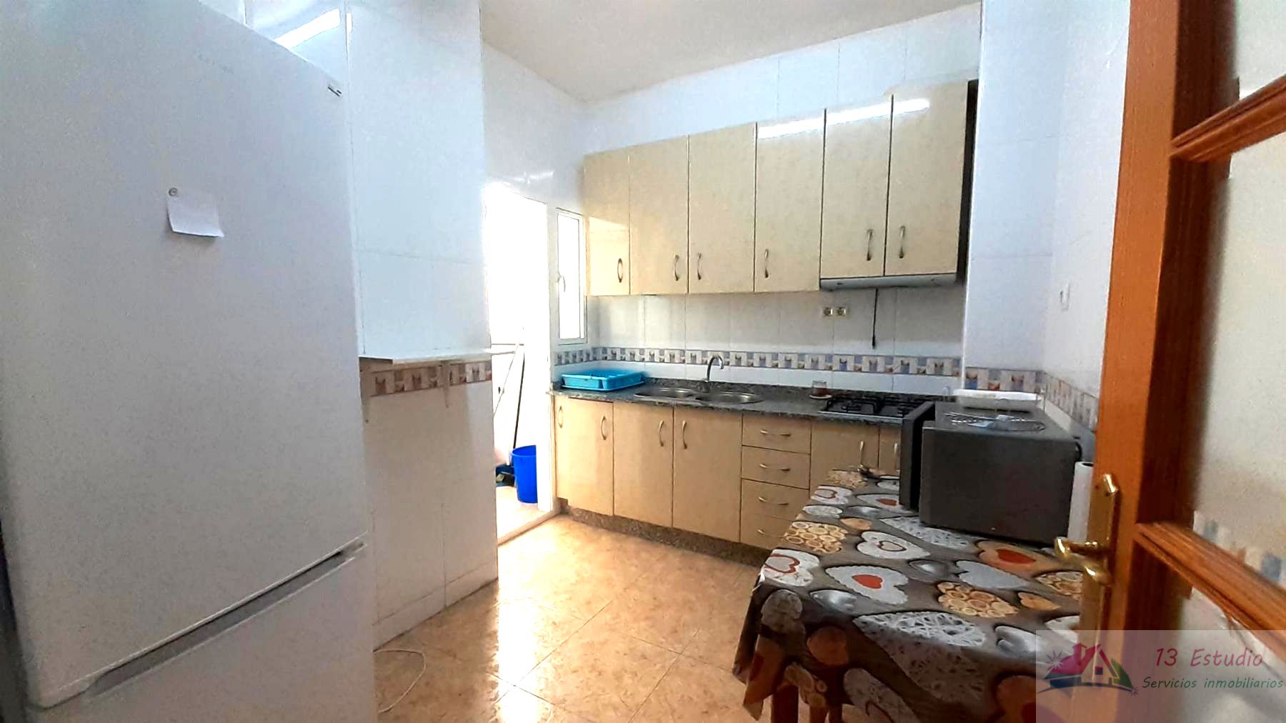 Kitchen of Flat to rent in Cartagena  with Furnished, Oven and Washing machine