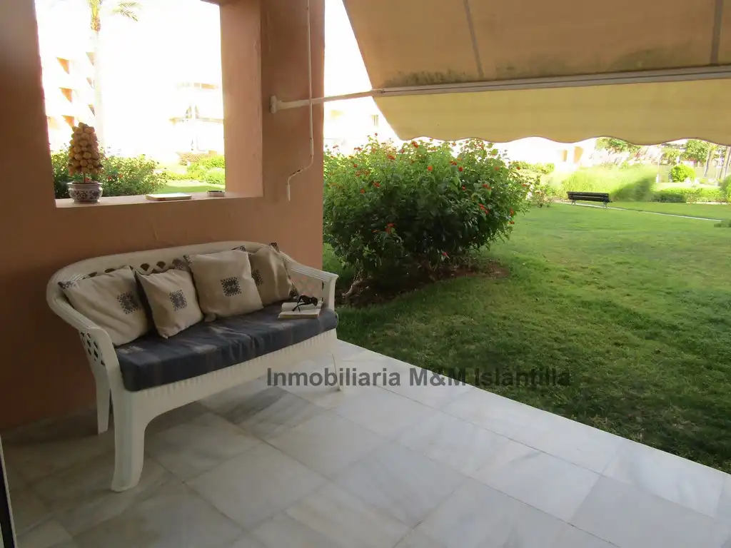 Terrace of Apartments for sale in Islantilla  with Air Conditioner, Private garden and Terrace
