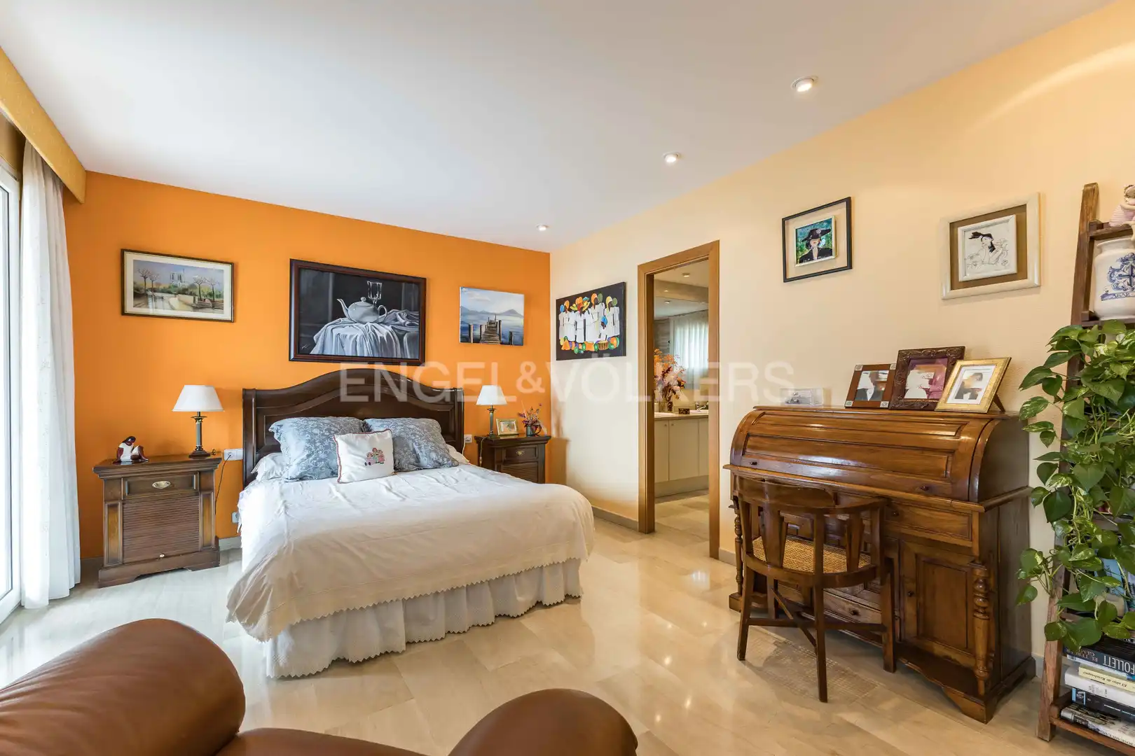 Schlafzimmer von Maisonette zum Verkauf in Sitges mit Klimaanlage, Heizung und Terrasse
