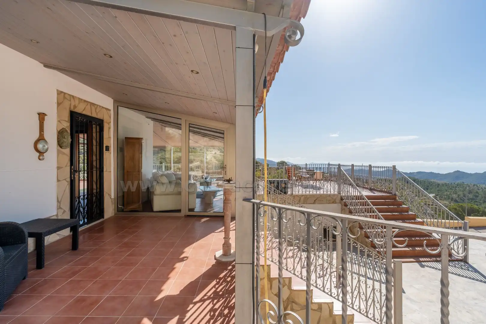 Terraza de Casa o chalet en venta en Relleu con Aire acondicionado, Jardín privado y Terraza
