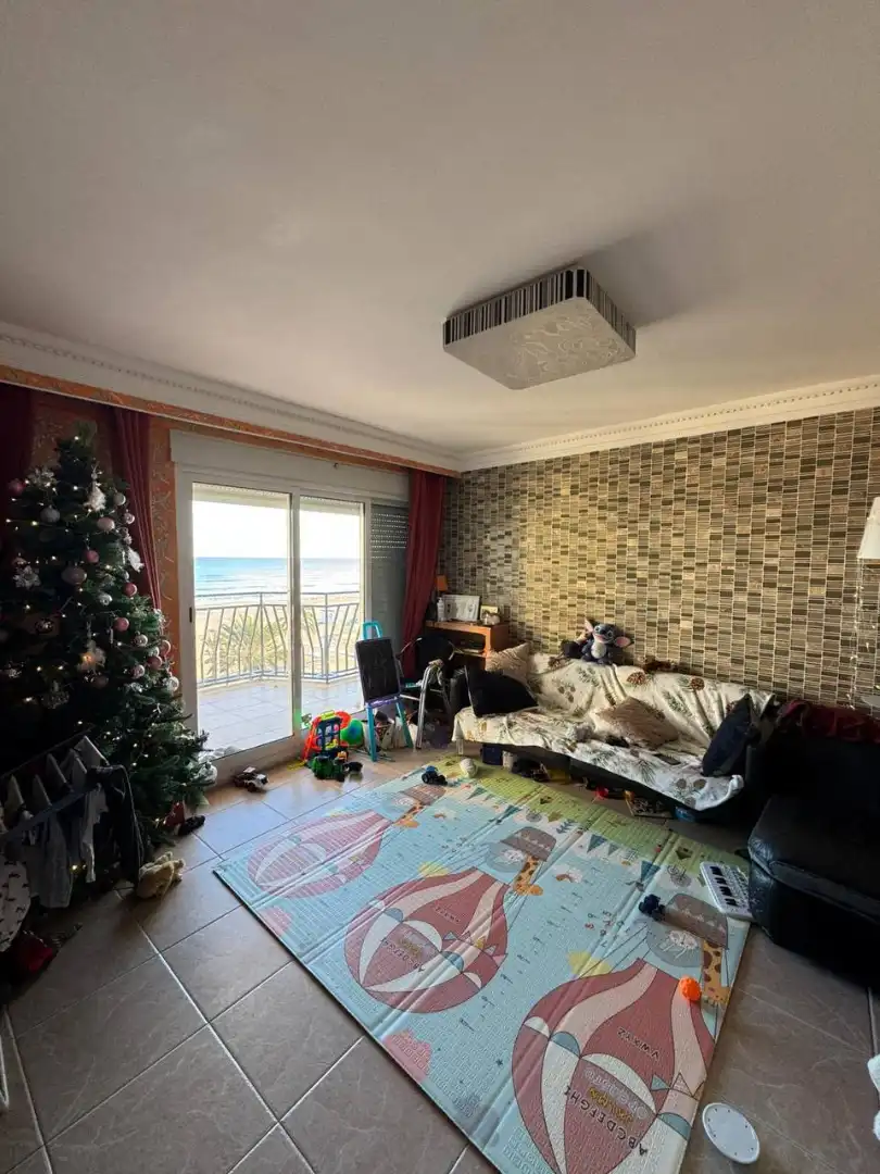 Living room of Flat for sale in Gandia  with Private garden, Terrace and Swimming Pool
