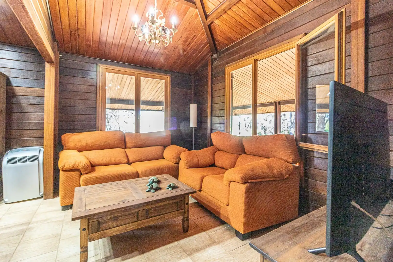 Sala de estar de Casa o chalet en venta en Alberic con Aire acondicionado, Jardín privado y Piscina
