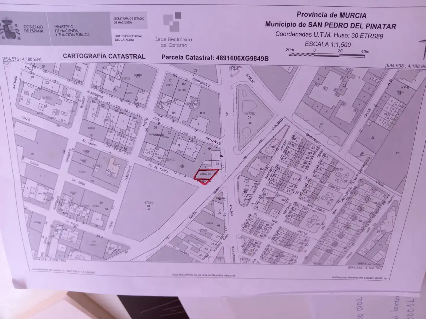 Residential land for sale in Avenida Romería de la Virgen del Carmen 1, imagen 2