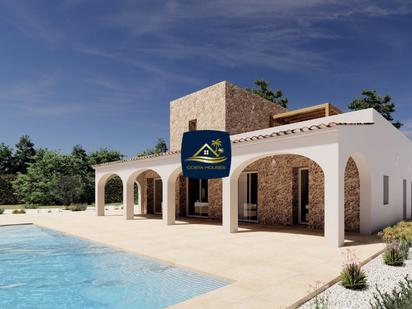 Vista exterior de Finca rústica en venda en Benissa amb Aire condicionat, Calefacció i Jardí privat