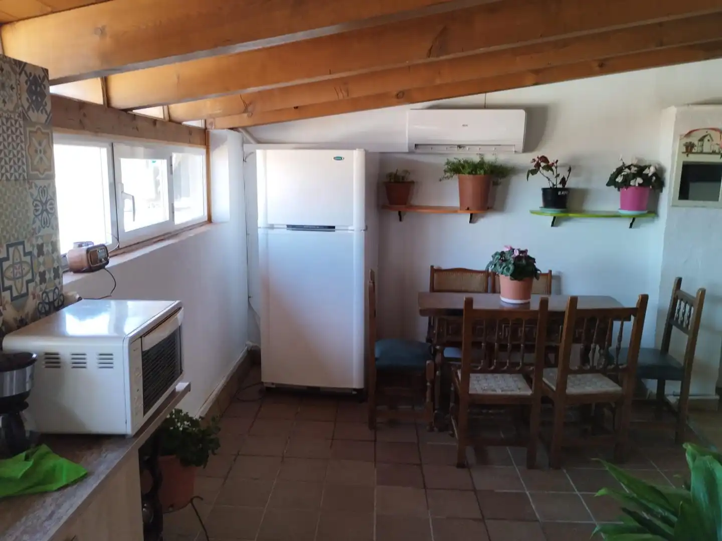 Küche von Country house zur Miete in Escúzar mit Heizung, Möbliert und Balkon
