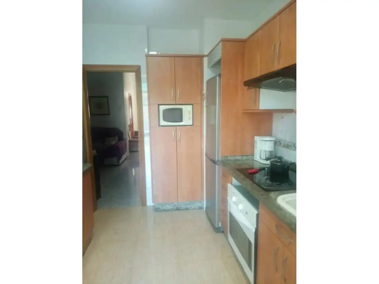 Cocina de Casa adosada en venta en Tavernes de la Valldigna con Aire acondicionado y Amueblado