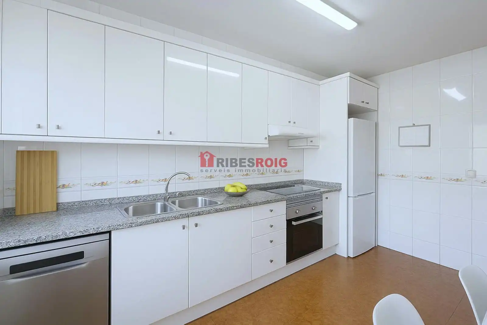 Cocina de Casa adosada en venta en Sant Pere de Ribes con Aire acondicionado, Calefacción y Jardín privado