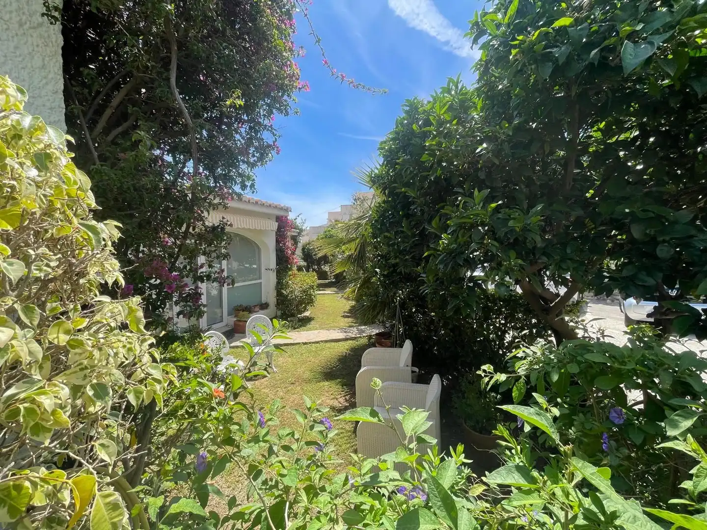 Garden of Houses for sale in Benalmádena  with Air Conditioner, Heating and Private garden