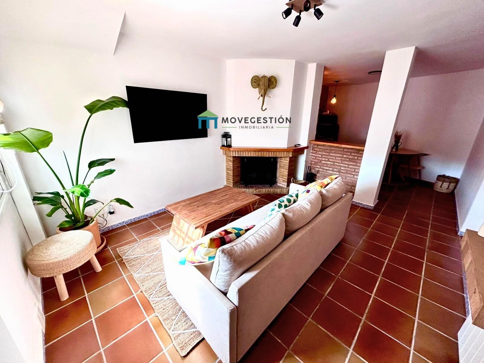 Living room of Flat for sale in Benaocaz  with Terrace and Jacuzzi