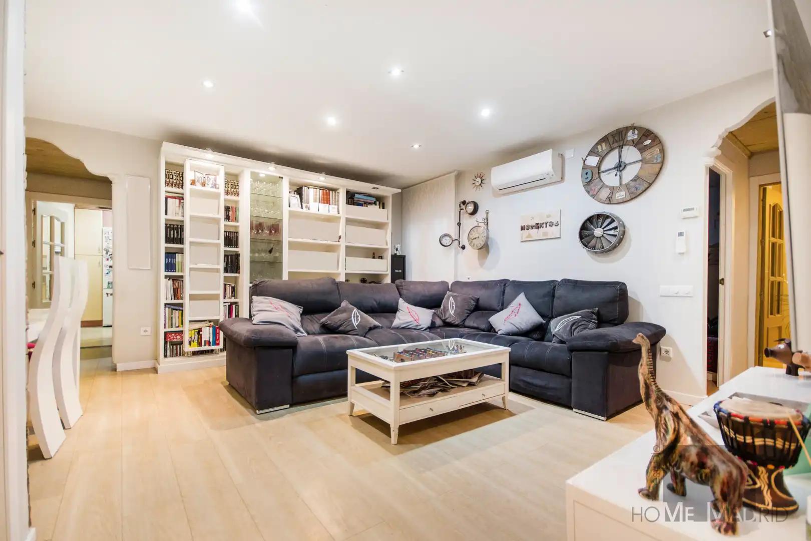 Sala de estar de Piso en venta en  Madrid Capital con Aire acondicionado y Calefacción