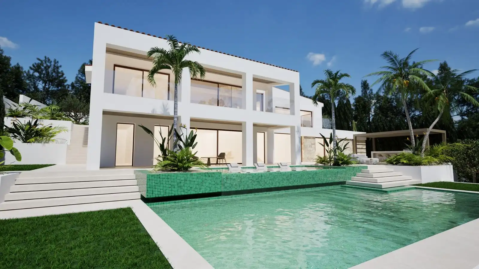 Exterior view of Houses for sale in Altea  with Air Conditioner, Private garden and Terrace