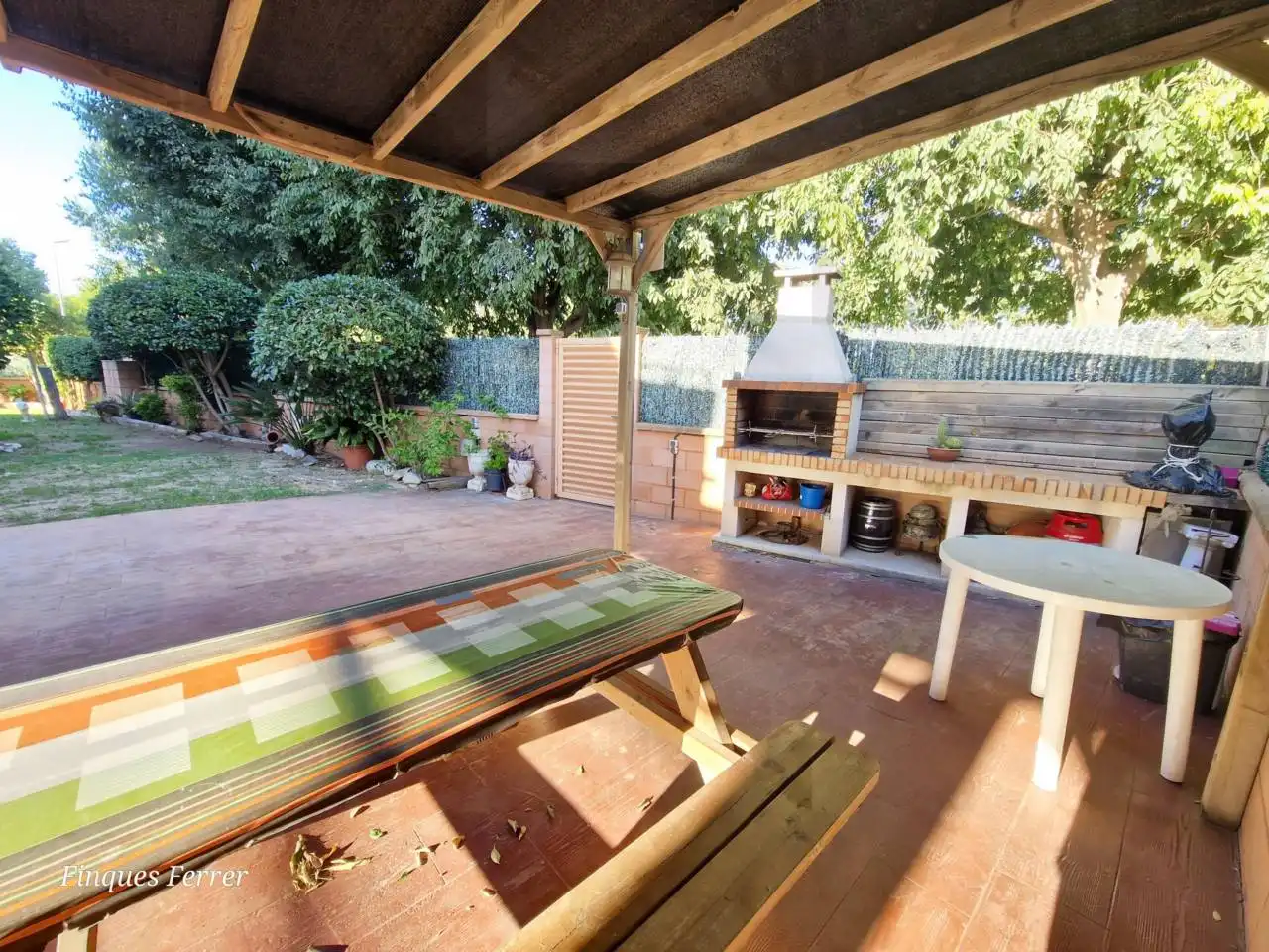 Terraza de Piso de alquiler en Cubelles con Aire acondicionado, Calefacción y Jardín privado