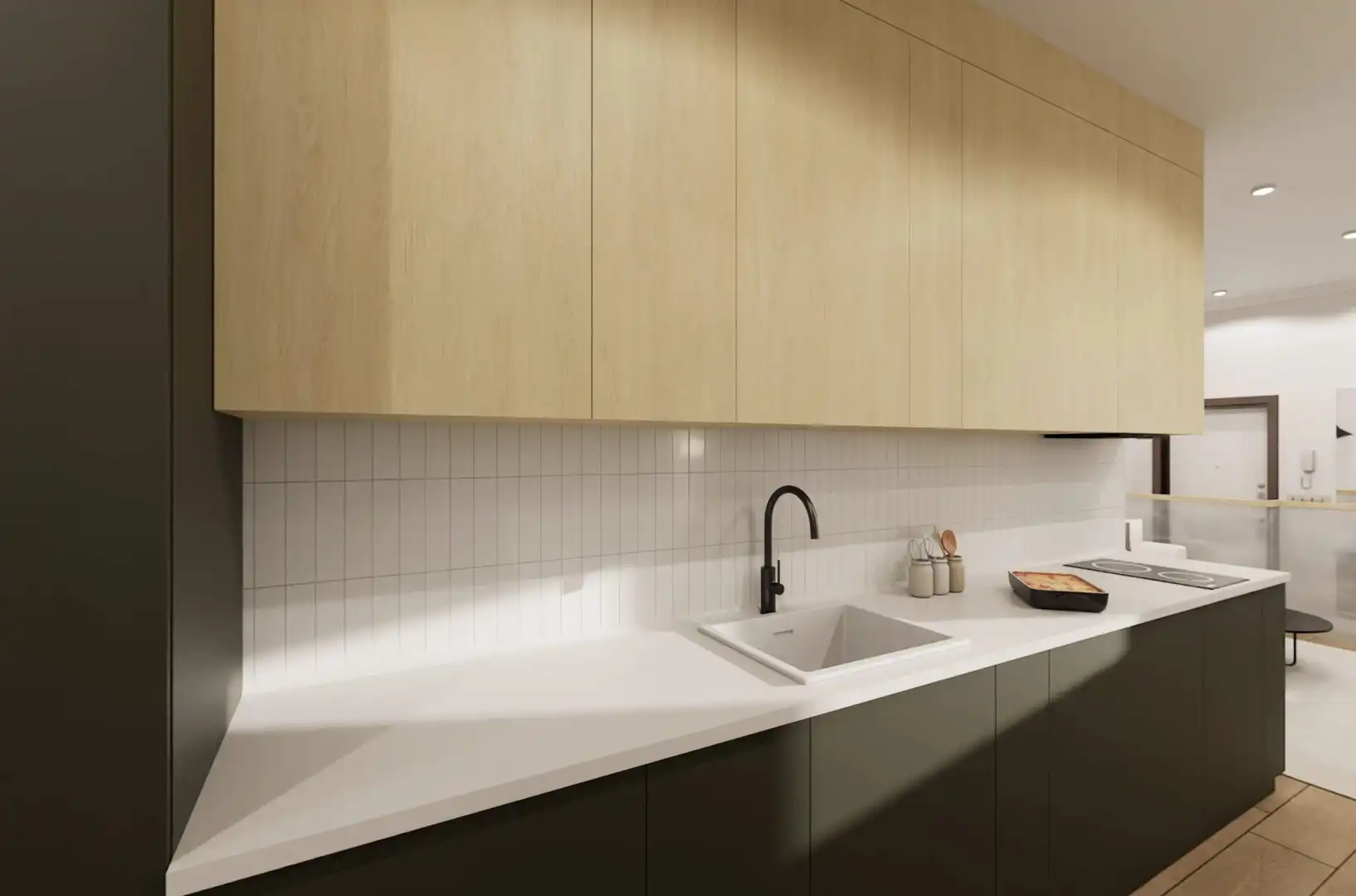Kitchen of Apartments for sale in Zaragoza  with Air Conditioner and Heating