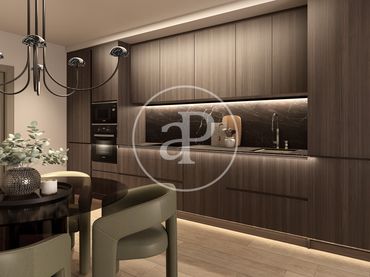 Piso con balcón en venta en Av. del General Perón