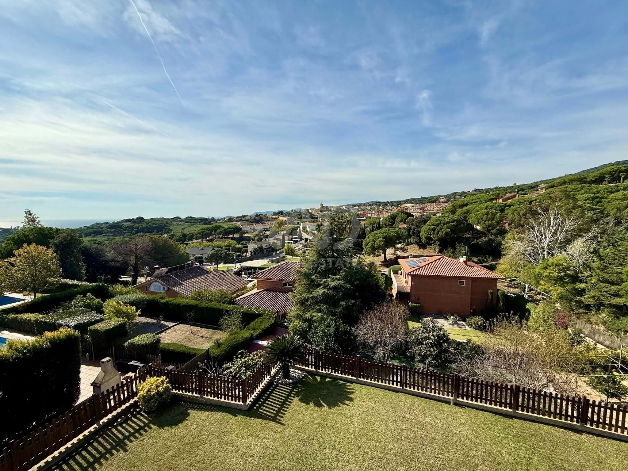 Vista exterior de Casa o xalet en venda en Sant Vicenç de Montalt amb Aire condicionat, Calefacció i Terrassa