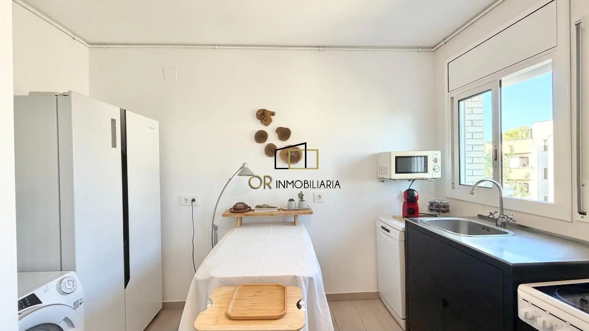 Cocina de Piso en venta en Vilanova i la Geltrú con Calefacción, Parquet y Terraza