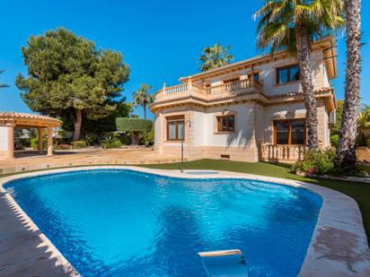 Swimming pool of House or chalet for sale in Rojales  with Air Conditioner, Terrace and Swimming Pool