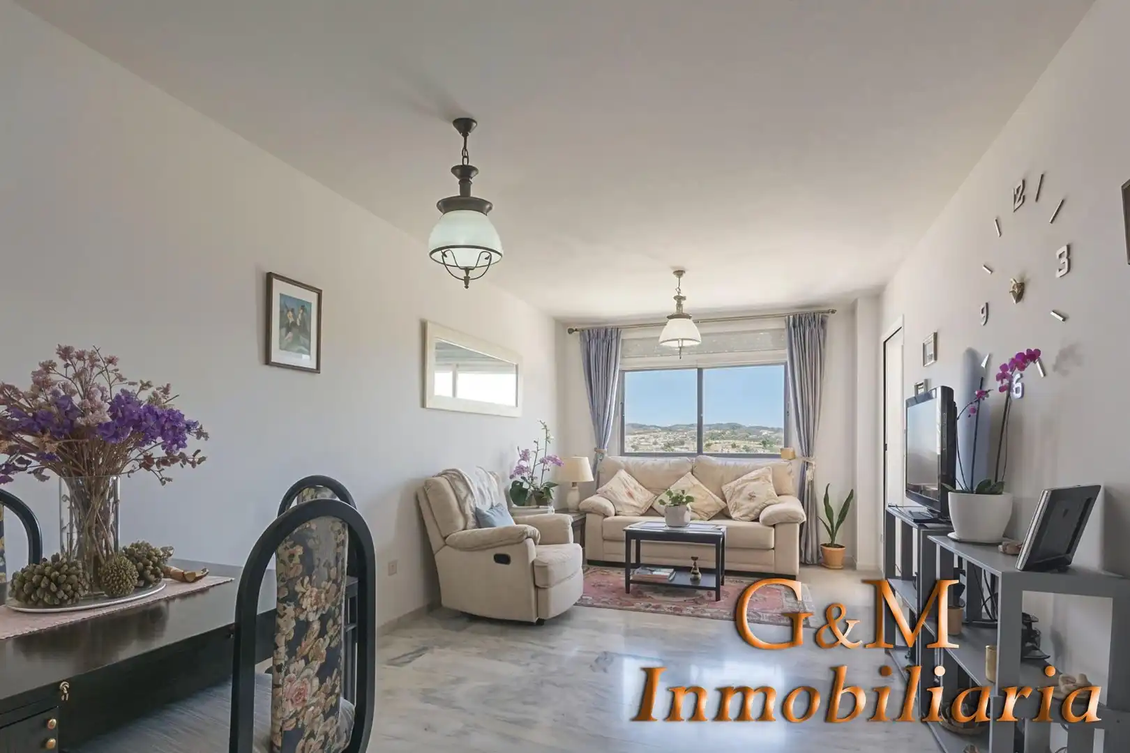 Wohnzimmer von Wohnung zum Verkauf in Mijas mit Terrasse