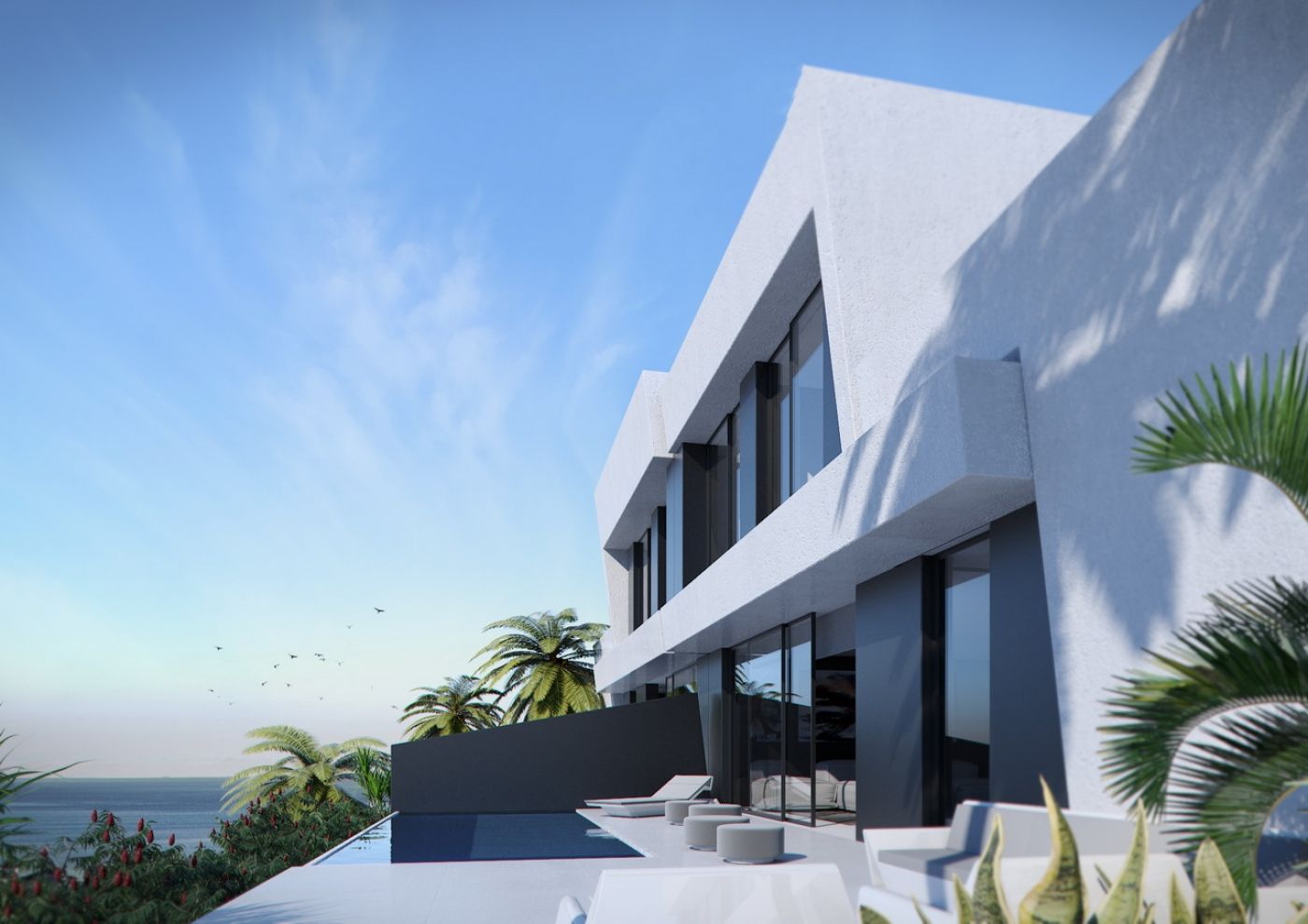 Exterior view of Single-family semi-detached for sale in Vélez-Málaga  with Air Conditioner, Private garden and Terrace