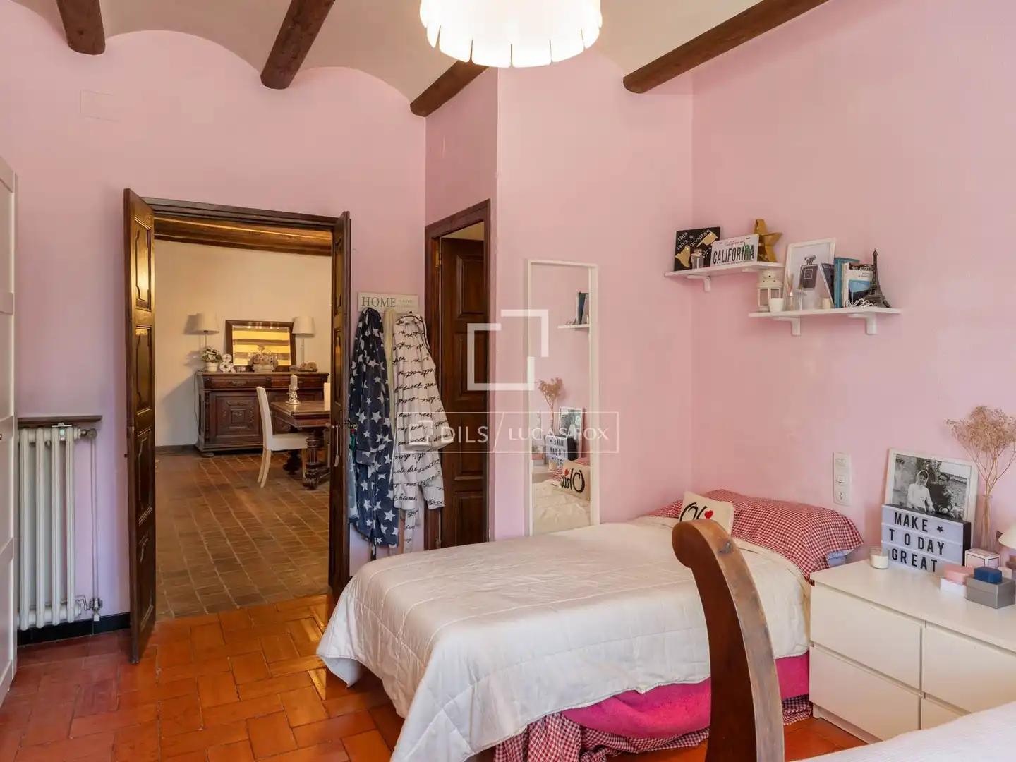 Habitación de Finca rústica en venta en Fontcoberta con Calefacción, Jardín privado y Terraza
