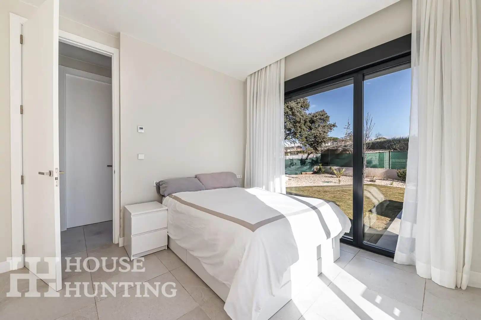 Dormitori de Casa o xalet de lloguer en Galapagar amb Aire condicionat, Calefacció i Jardí privat