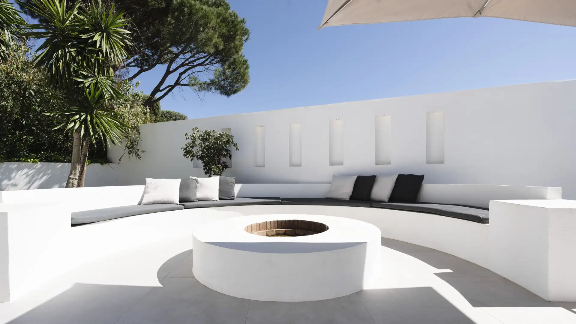 Terraza de Casa o chalet en venta en Marbella con Jardín privado y Piscina