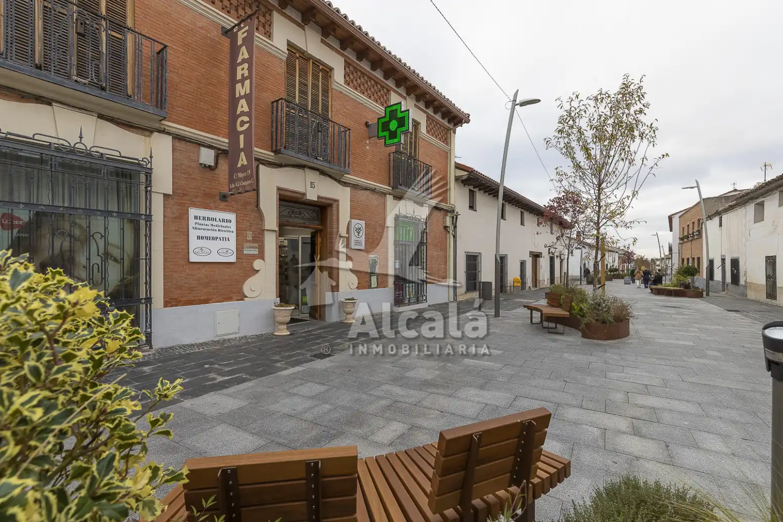 Vista exterior de Piso en venta en Meco pueblo