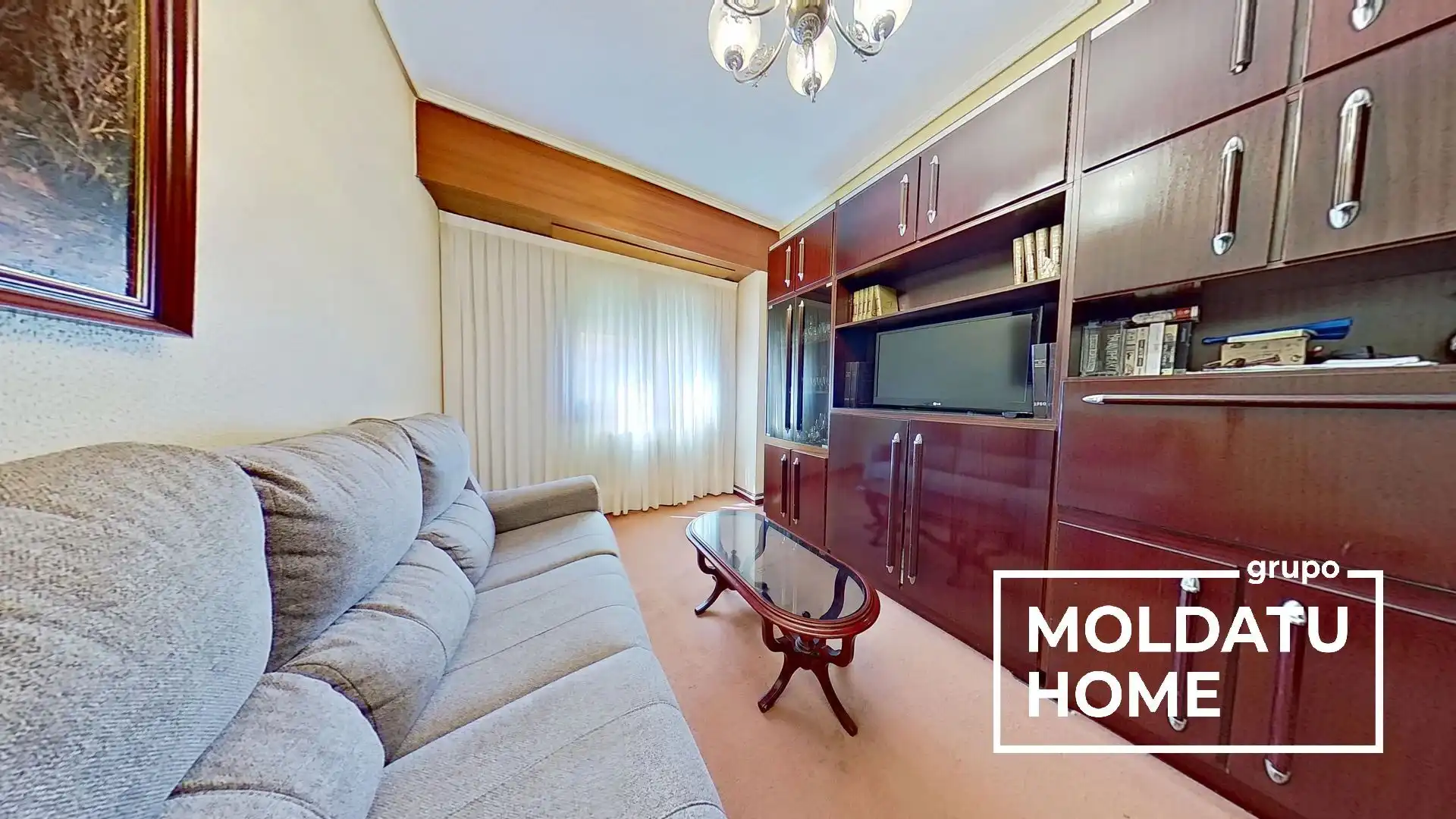 Living room of Flat for sale in Bilbao   with Heating and Terrace
