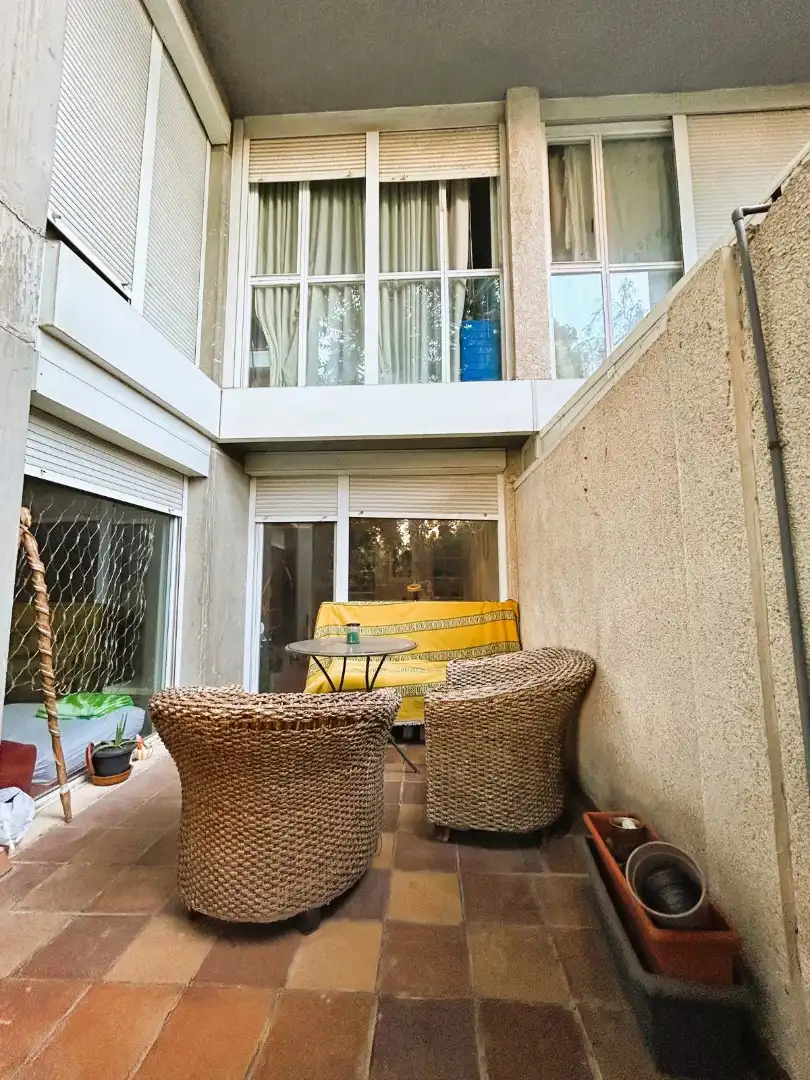 Terrasse von Maisonette zum Verkauf in Valencia mit Klimaanlage, Heizung und Privatgarten