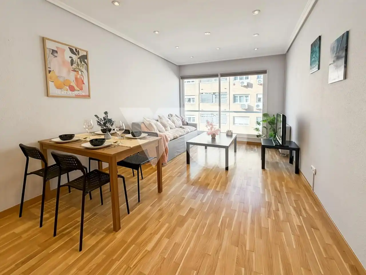Sala d'estar de Pis en venda en San Blas