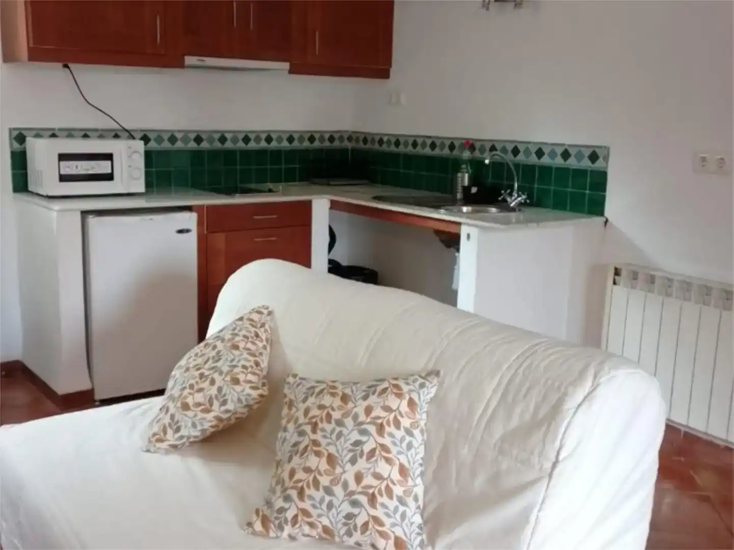 Küche von Wohnung zur Miete in La Taha mit Privatgarten, Abstellraum und Schwimmbad