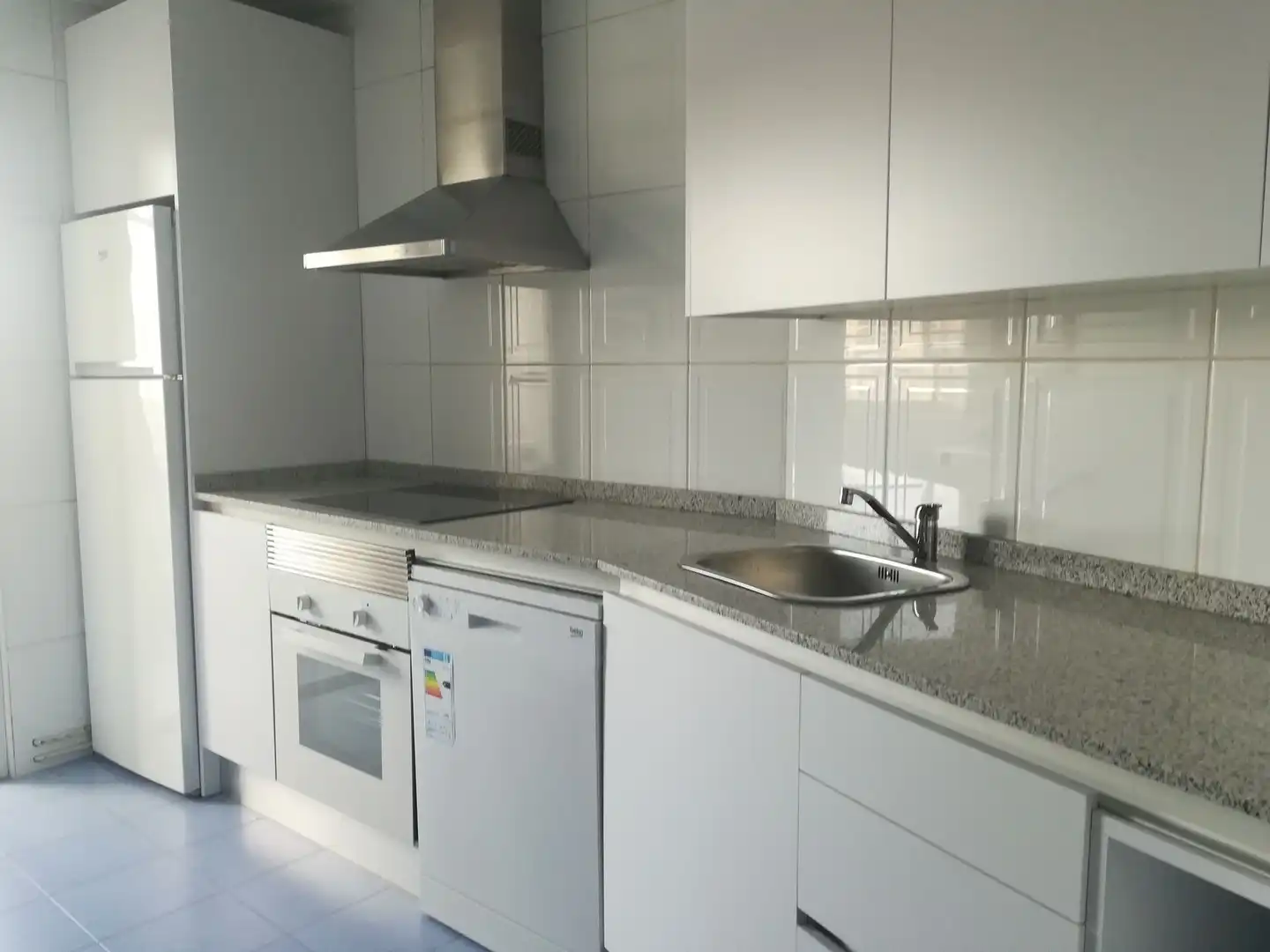 Küche von Wohnung zur Miete in Murcia mit Klimaanlage, Parkett und Möbliert