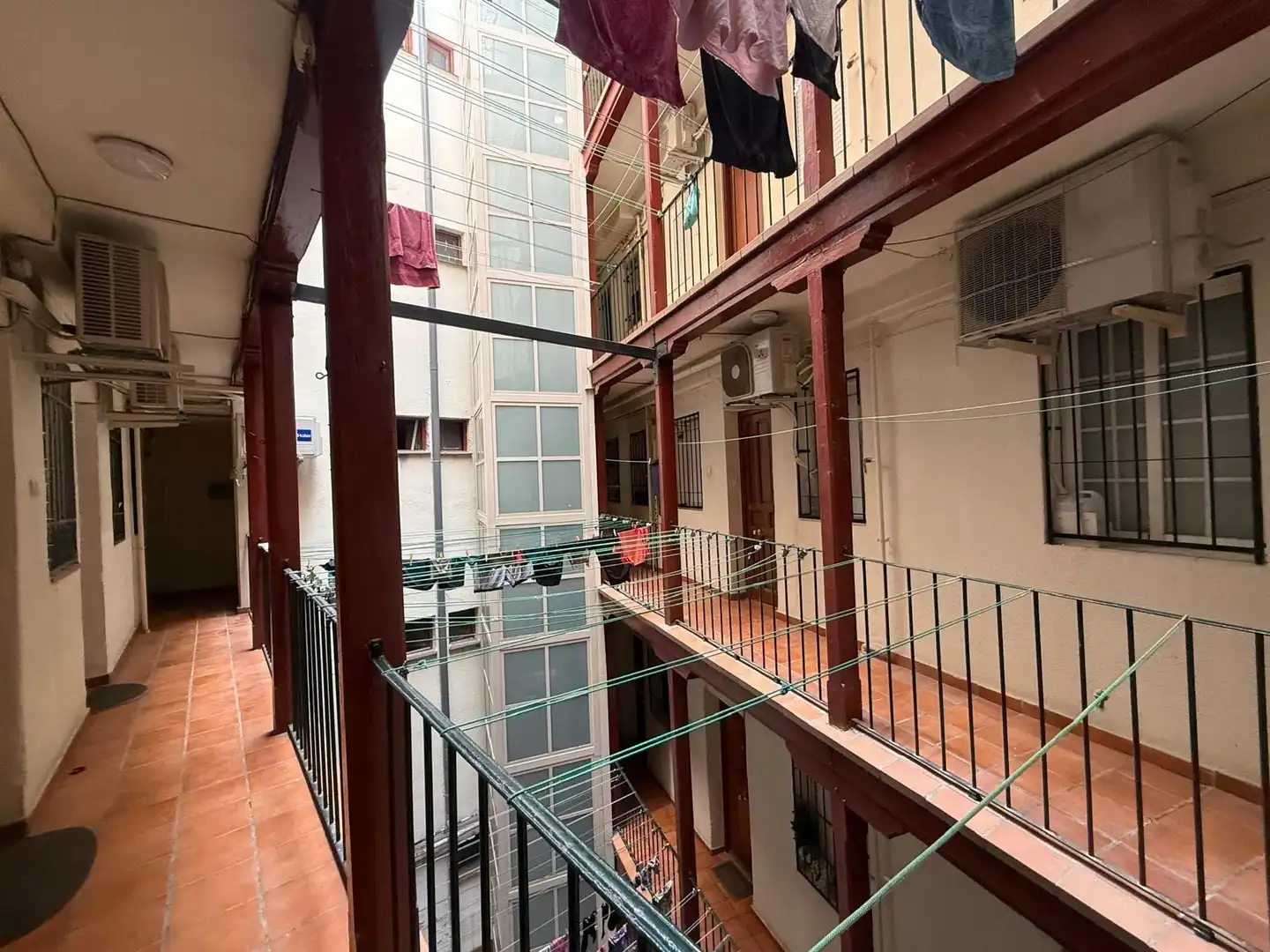 Terraza de Apartamento de alquiler en Madrid con Aire acondicionado, Calefacción y Trastero
