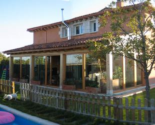 Exterior view of House or chalet for sale in Valdorros  with Heating, Private garden and Parquet flooring