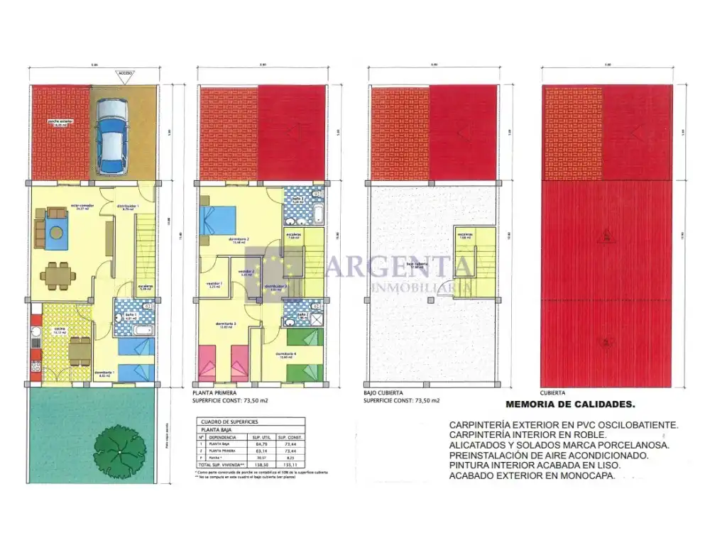 Jardín de Casa adosada en venta en Aldea del Cano