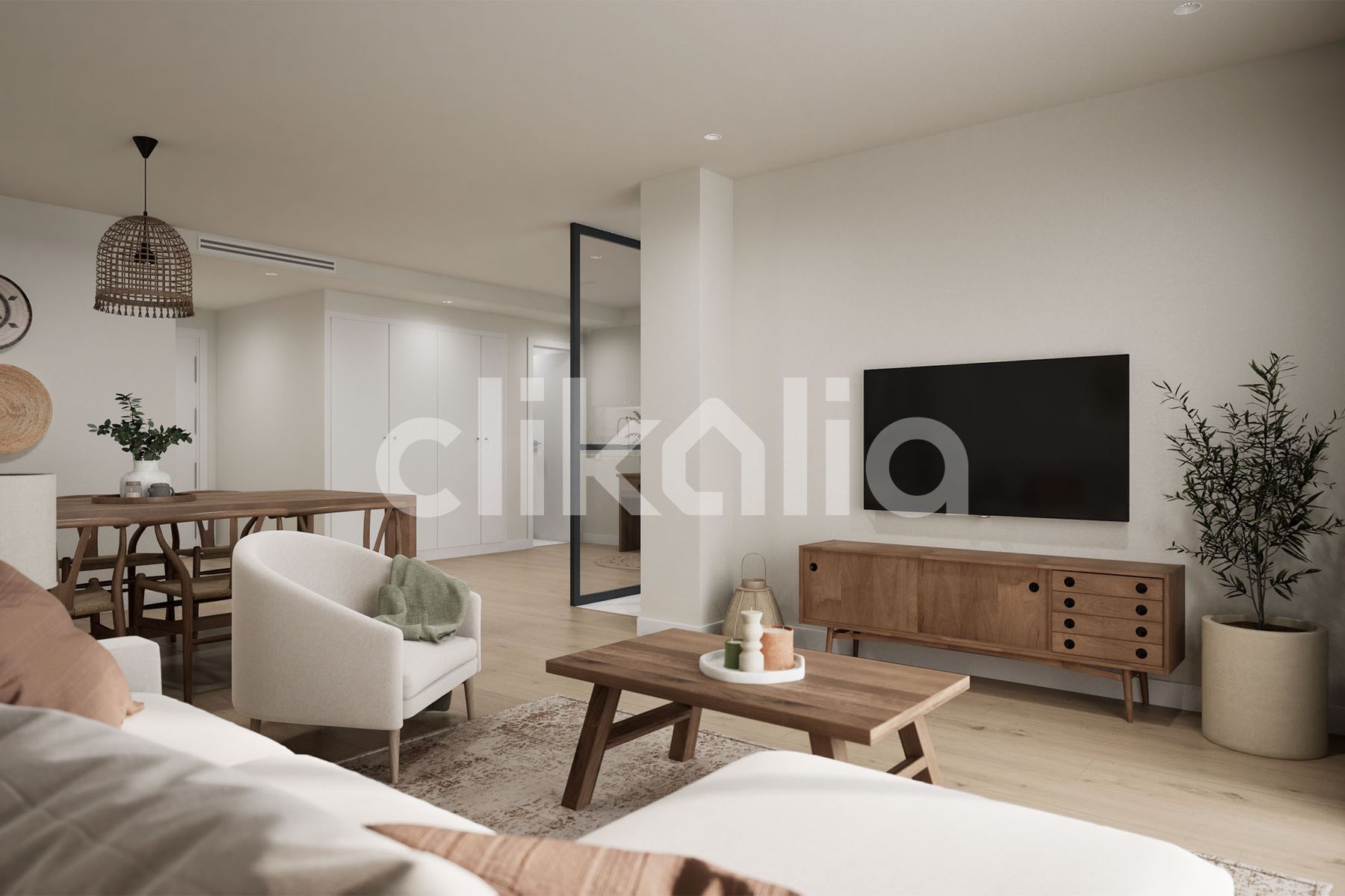 Sala d'estar de Pis en venda en Málaga Capital amb Aire condicionat, Terrassa i Traster