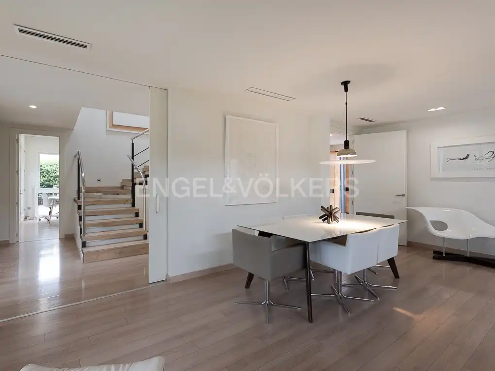 Dining room of Houses for rent in Bétera  with Air Conditioner, Heating and Private garden