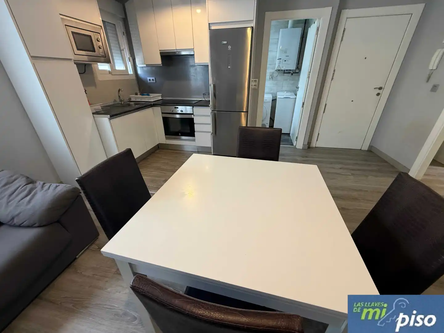 Cocina de Piso de alquiler en Valladolid con Calefacción, Parquet y Amueblado