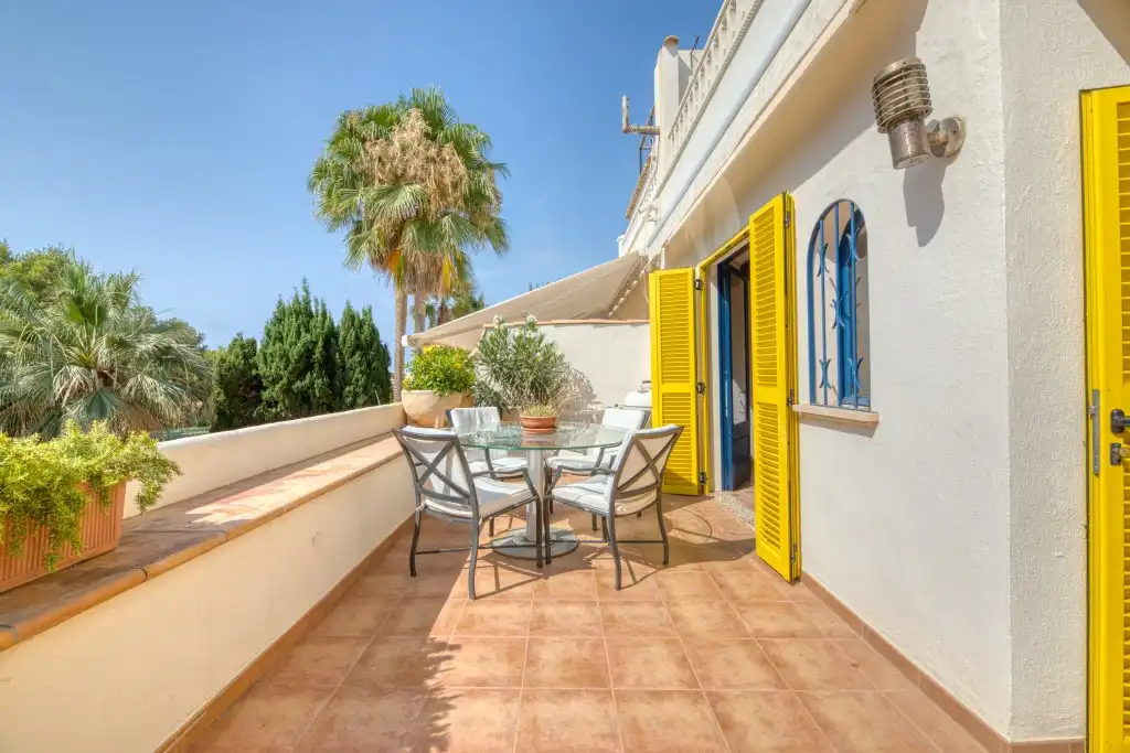 Terrace of Houses for sale in Calvià  with Terrace, Swimming Pool and Sauna
