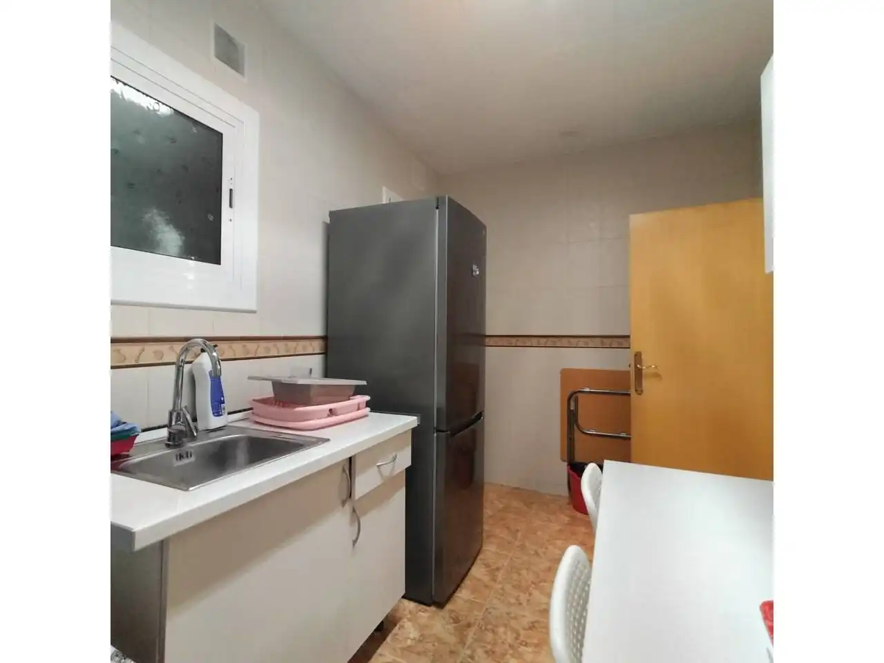 Küche von Wohnung zum Verkauf in Sabadell mit Klimaanlage, Heizung und Terrasse