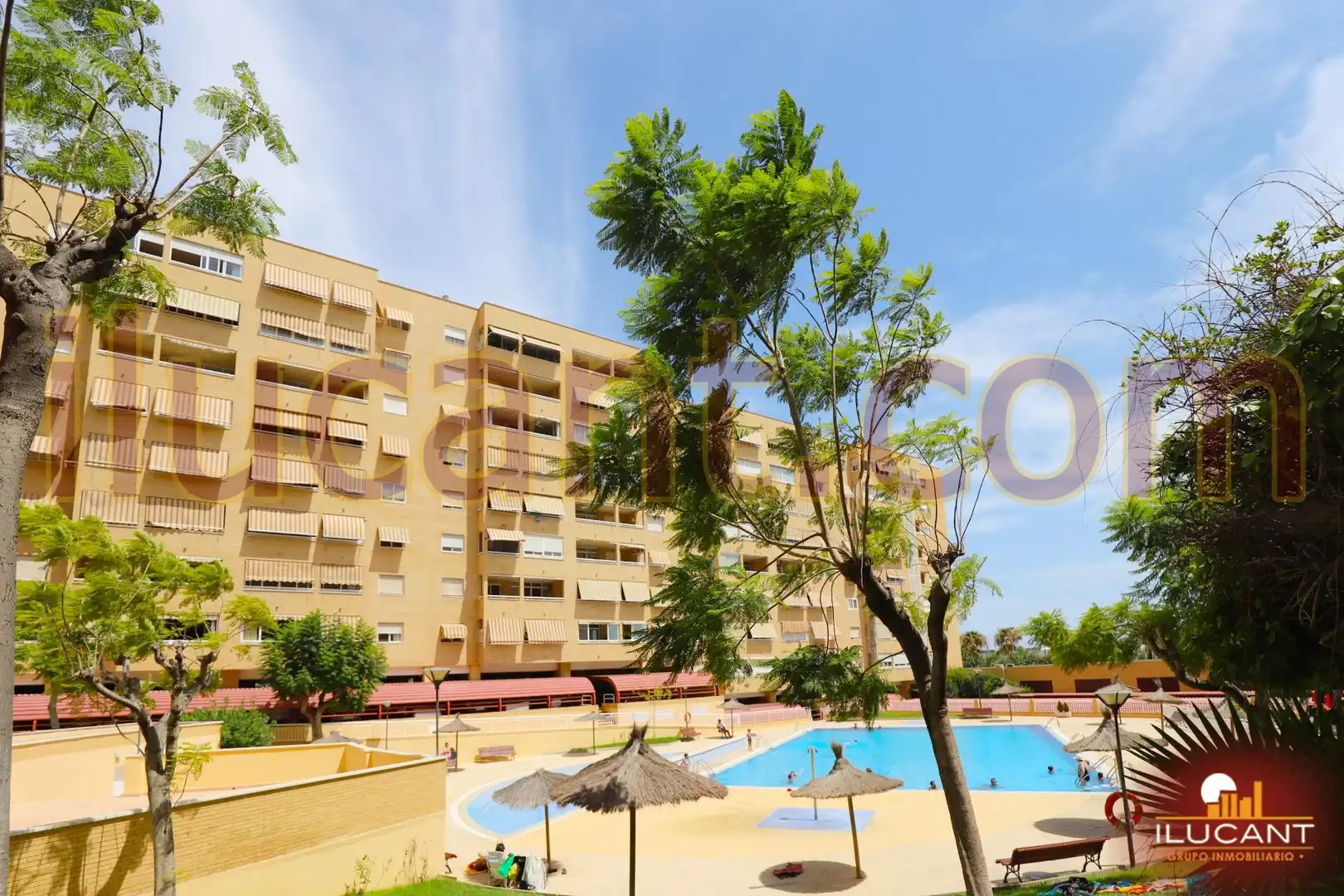 Swimming pool of Flat for sale in Alicante / Alacant  with Air Conditioner, Heating and Terrace