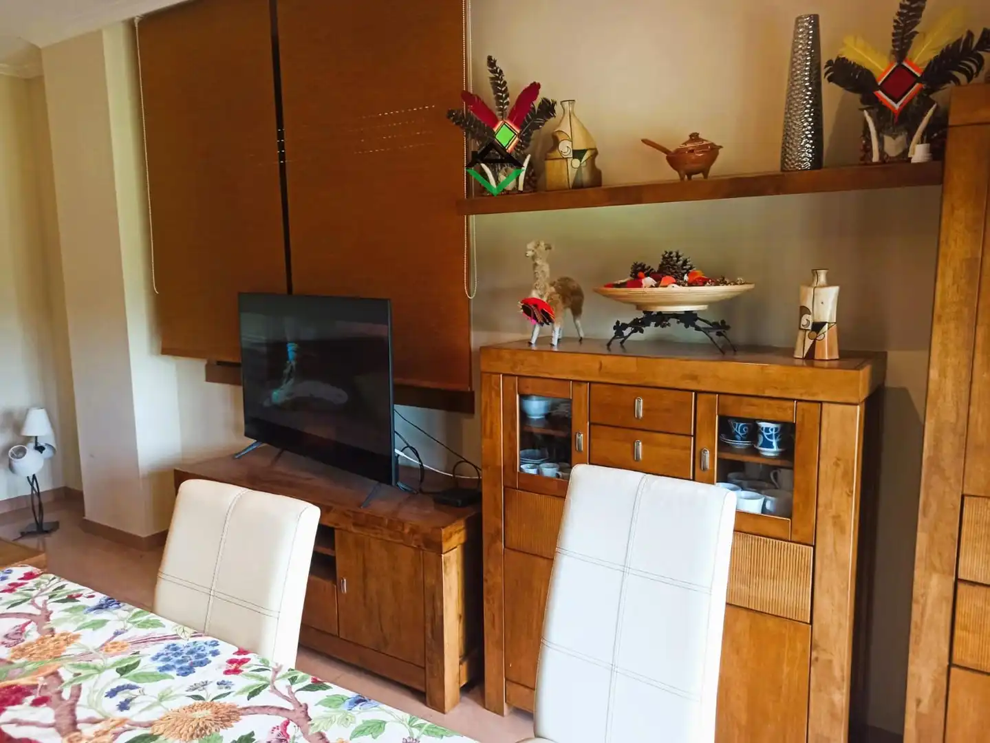 Comedor de Casa o chalet en venta en Cangas  con Terraza, Piscina y Amueblado