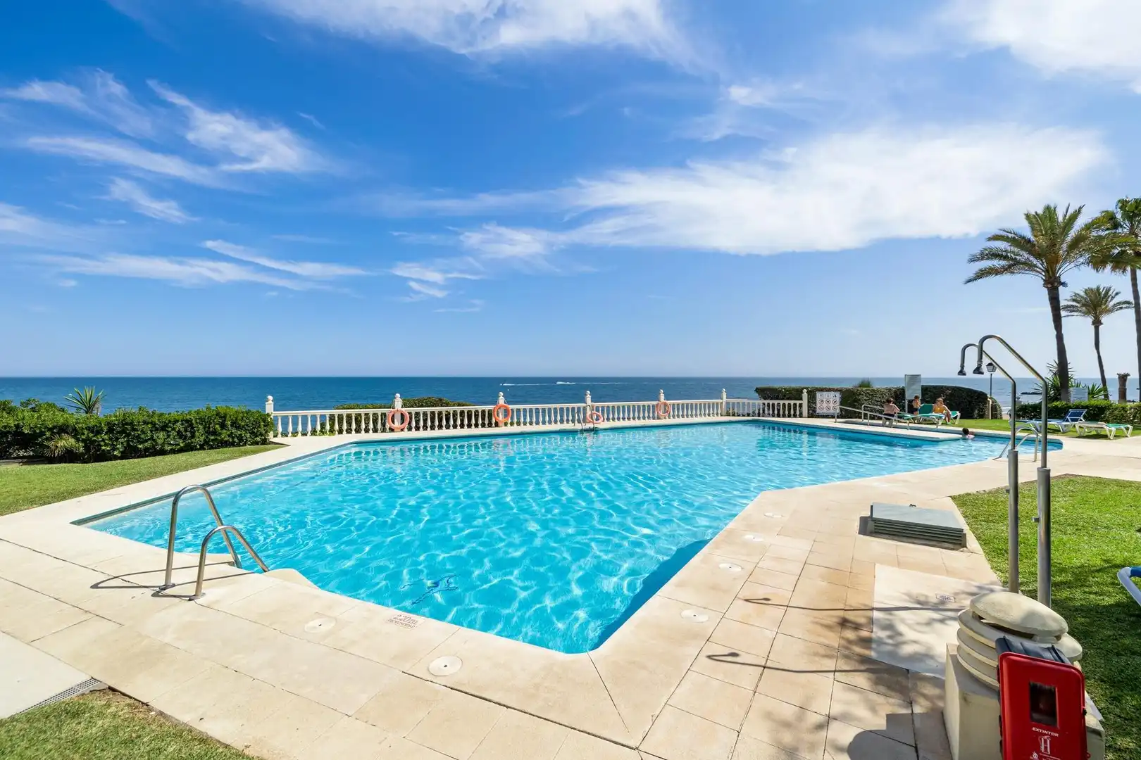 Piscina de Apartament en venda en Mijas amb Aire condicionat, Calefacció i Terrassa