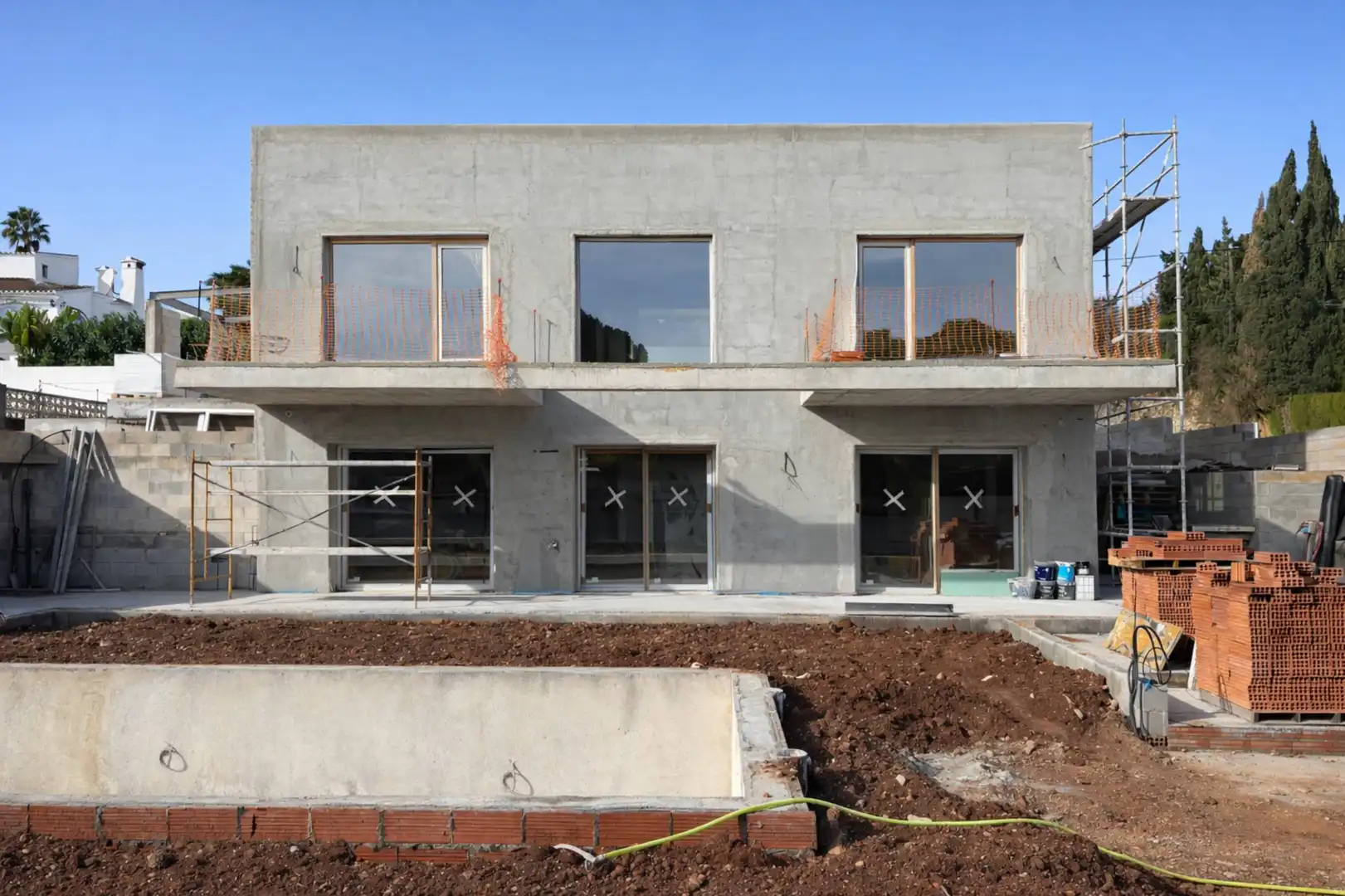 Exterior view of Houses for sale in Jávea / Xàbia  with Air Conditioner, Private garden and Terrace