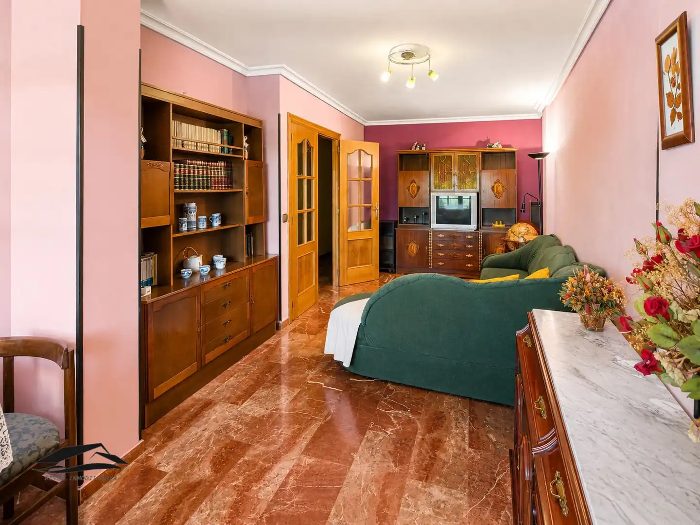 Sala de estar de Piso en venta en Aldealengua con Calefacción, Terraza y Trastero