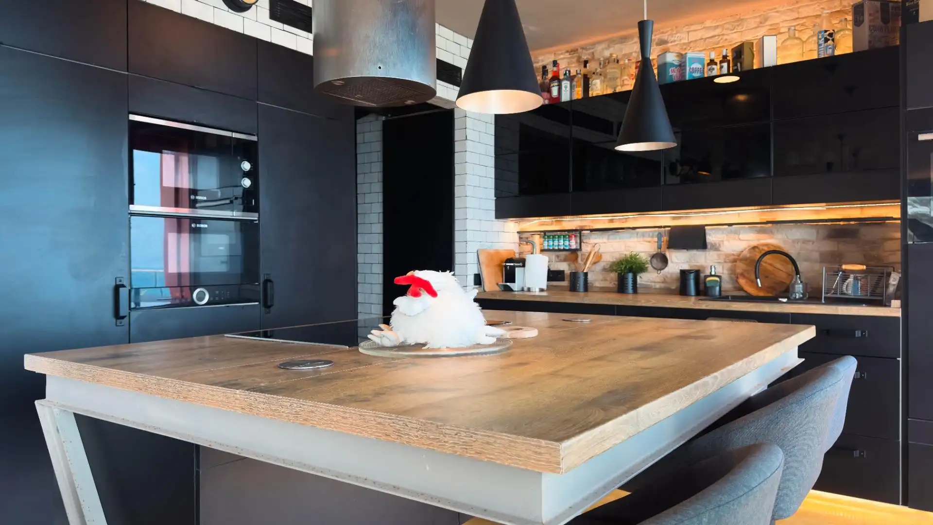 Cocina de Casa o chalet en venta en Villajoyosa / La Vila Joiosa con Aire acondicionado, Jardín privado y Terraza