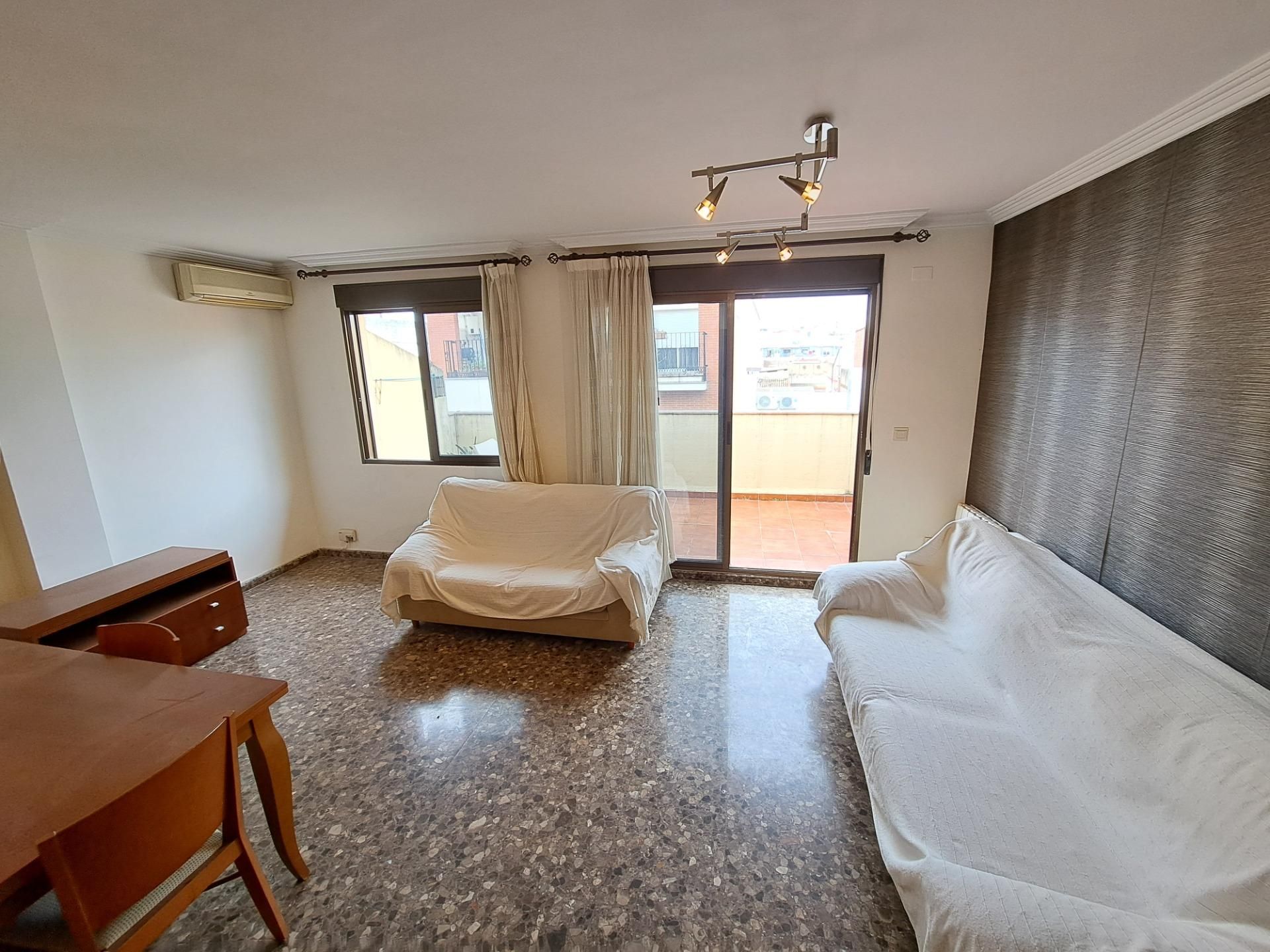 Sala d'estar de Àtic en venda en Alzira amb Terrassa i Traster