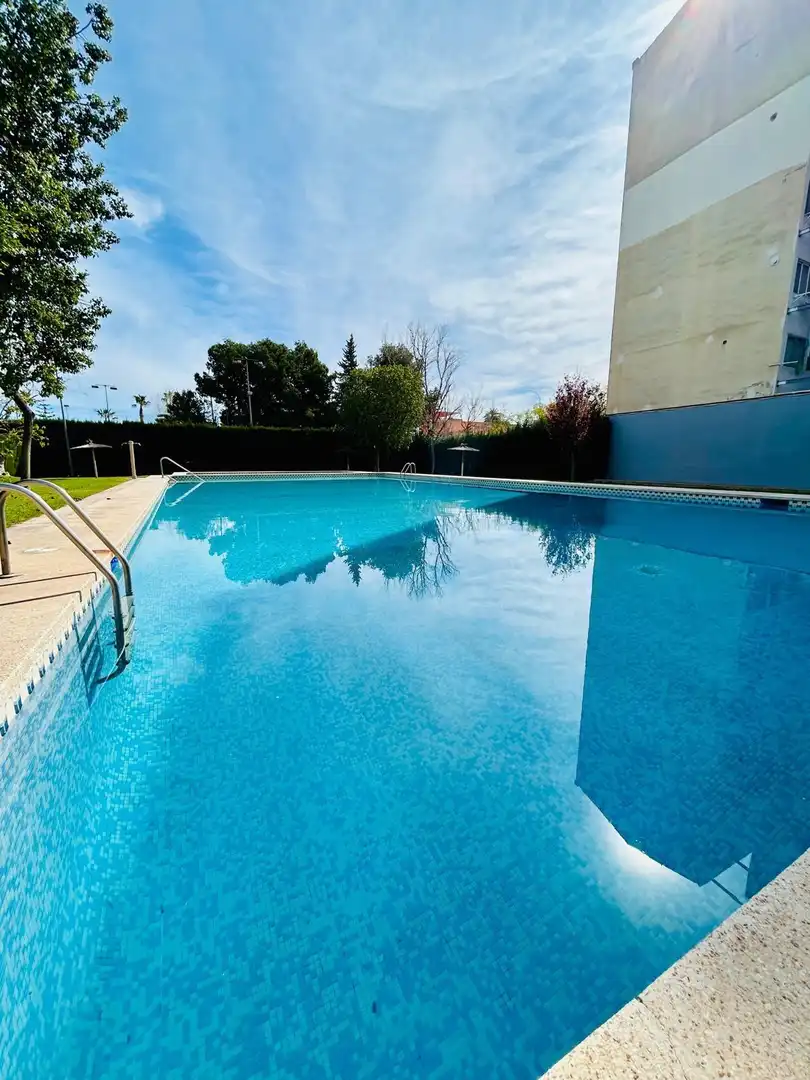 Piscina de Pis en venda en Alicante / Alacant amb Aire condicionat, Jardí privat i Moblat