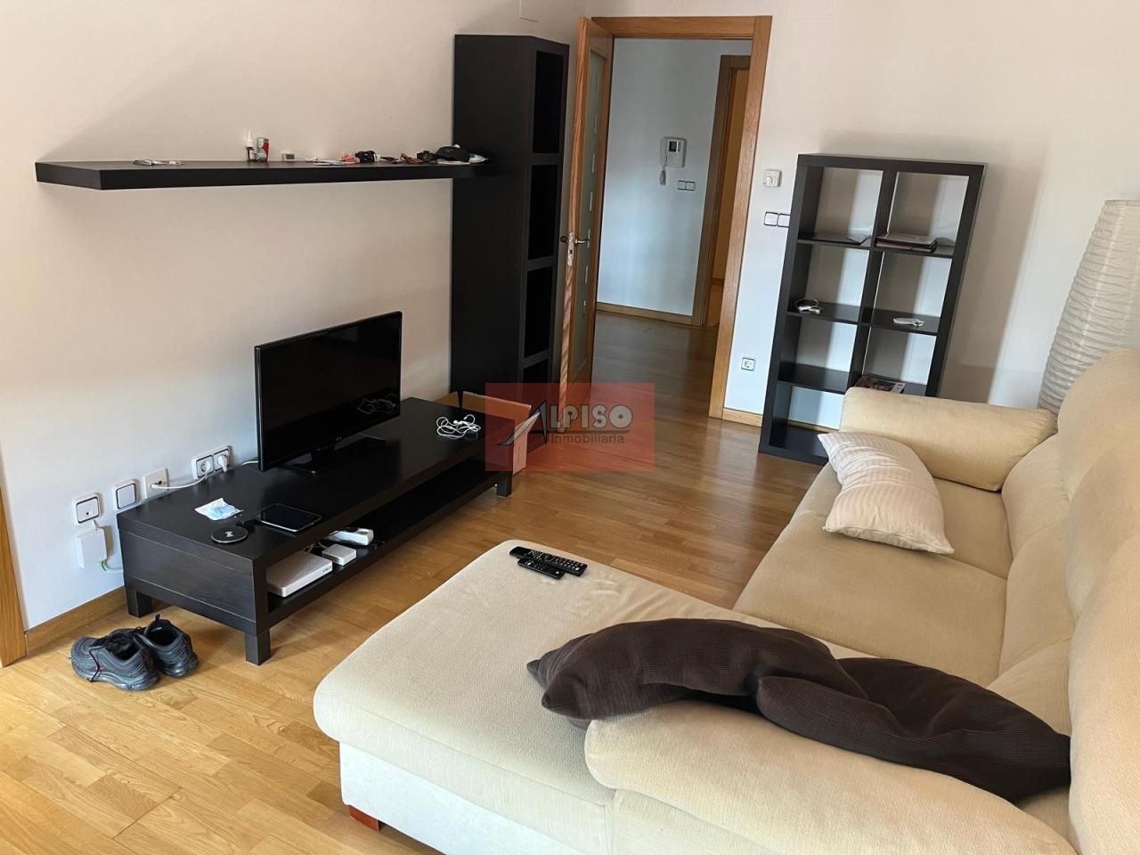 Sala d'estar de Apartament en venda en Ourense Capital  amb Calefacció i Balcó